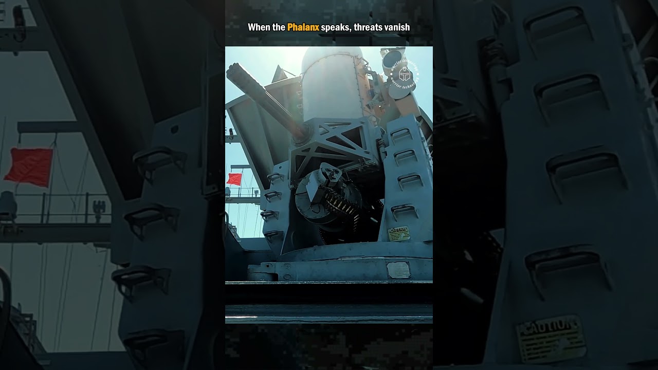 Ricarica CIWS: mitragliatrice Gatling da 20 mm della Marina degli Stati Uniti