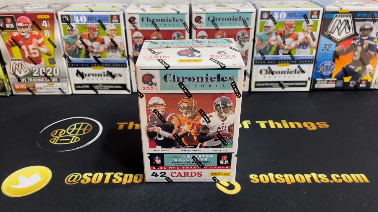 An Auto in Retail! - 2021 Chronicles Football Blaster Box Opening