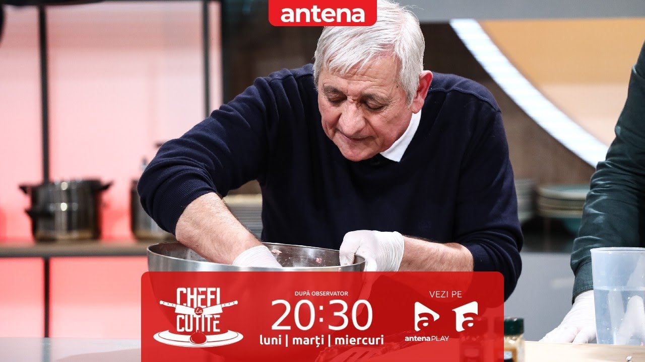 Sigur ai mâncat mici din mâna lui! Sandu Cocoșatu face spectacol la Chefi la Cuțite