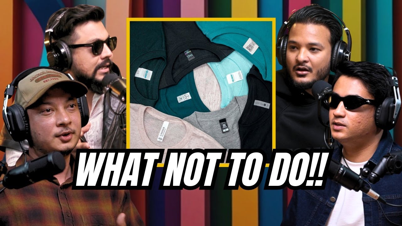How To Start A Clothing Brand? | Bilal Ahmed Shah, Ankit Shrestha, Aashish Pradhan | Sushant Pradhan