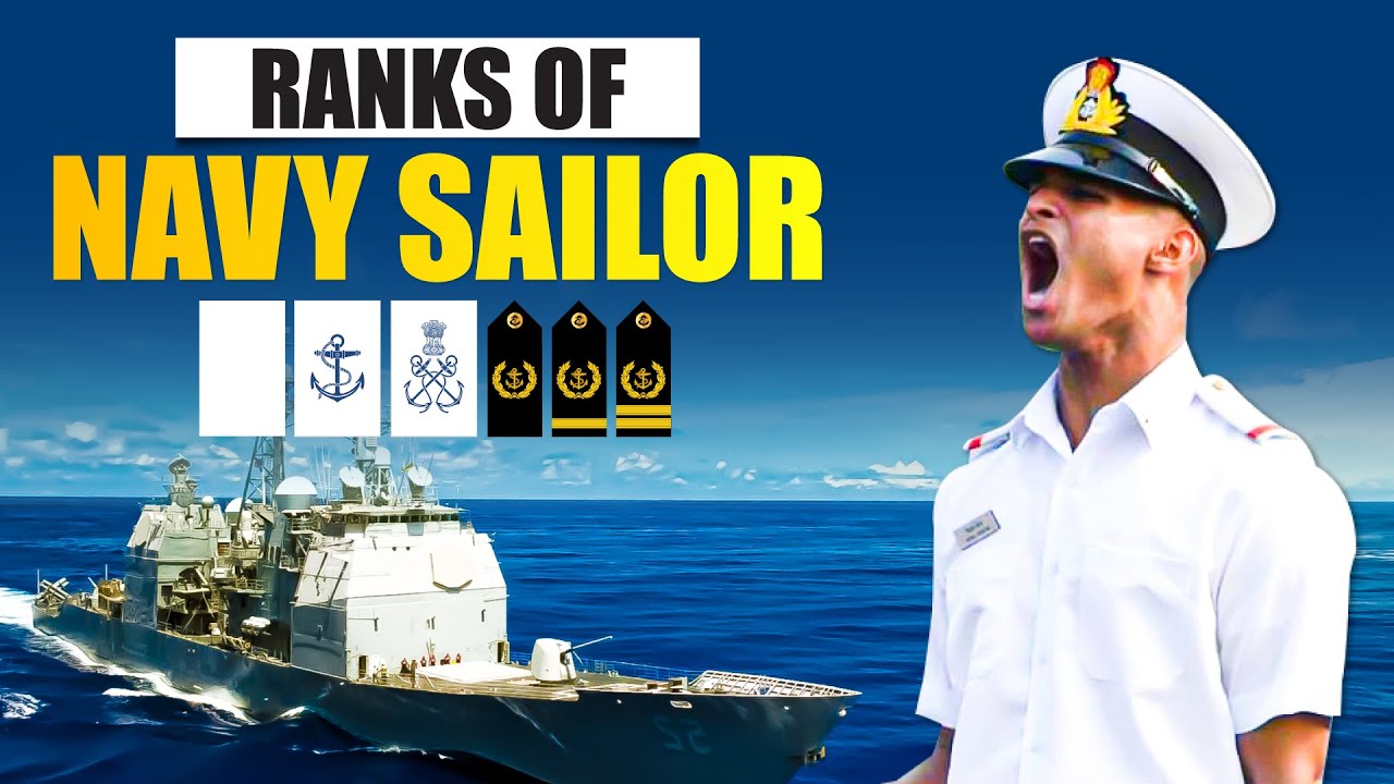 Ranks Of Indian Navy Sailor | Ranks of Sailor | Indian Navy Sailor Insignia And Hierarchy Explained
