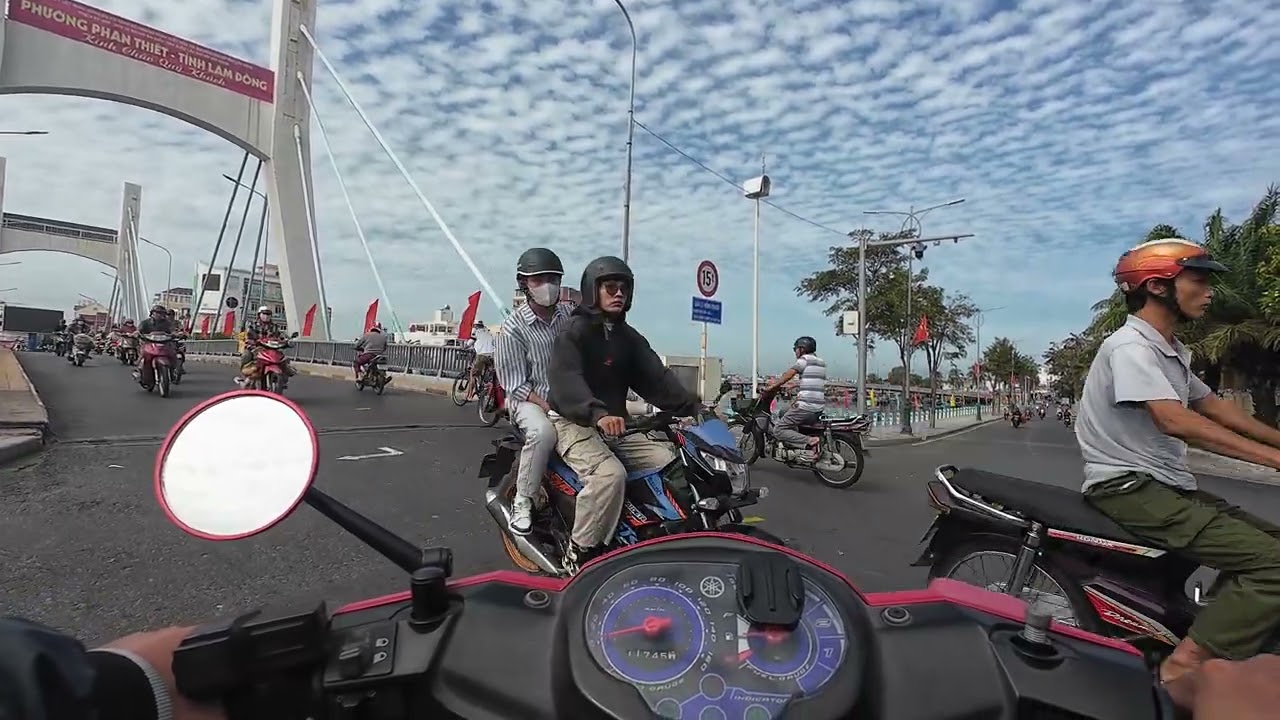 Đường Phố Phan Thiết, Vietnam - Từ Trần Hưng Đạo, Tam Biên Đến Bùng Binh Ngã Bảy | Vietnam Streets
