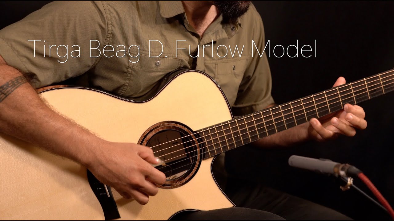 Dustin Furlow demos his New Taran Guitars Signature Tirga Beag Model