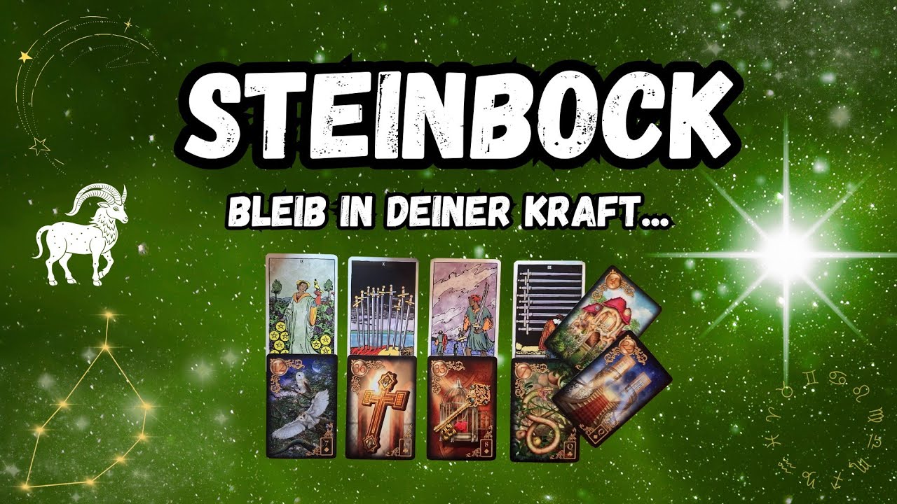 ♑️ LIEBER STEINBOCK, SCHNALL DICH AN - SO WIRD DEINE WOCHE! 🔥💭 (KW4)