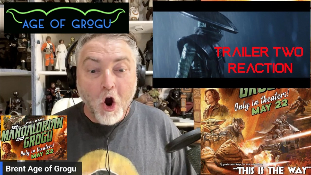 Mandolorian and Grogu Trailer 2 Reaction #mandalorian #mandalorianandgrogu