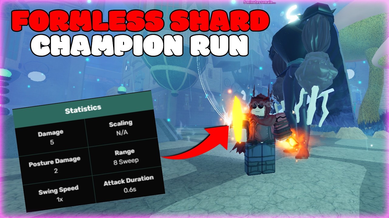 Defeating Kyrsgarde Champion with Formless Shard | Deepwoken