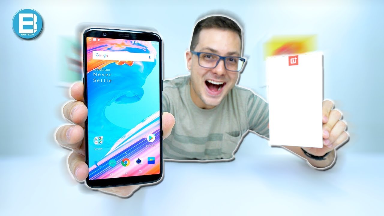 O MAGNÍFICO ONEPLUS 5T!!  SE já era TOP, IMAGINA AGORA! UNBOXING!