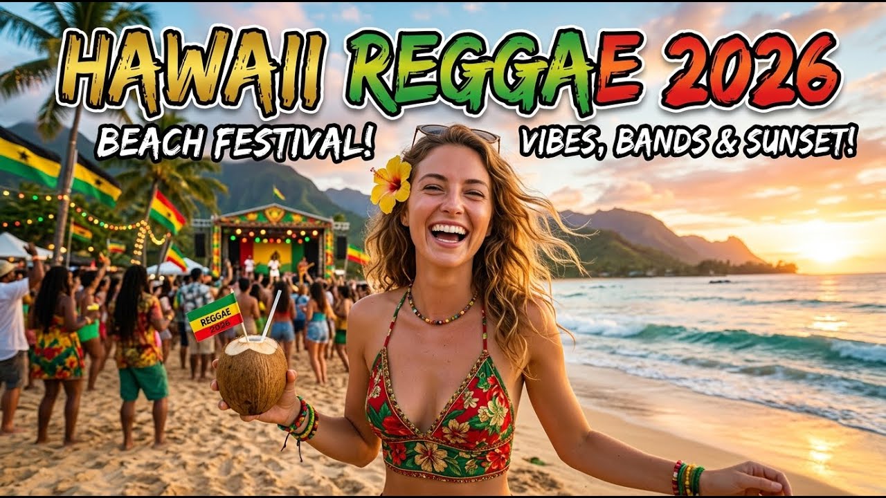 Tropical Beach Reggae Live 2026 🌴 Chill Waves & Good Energy