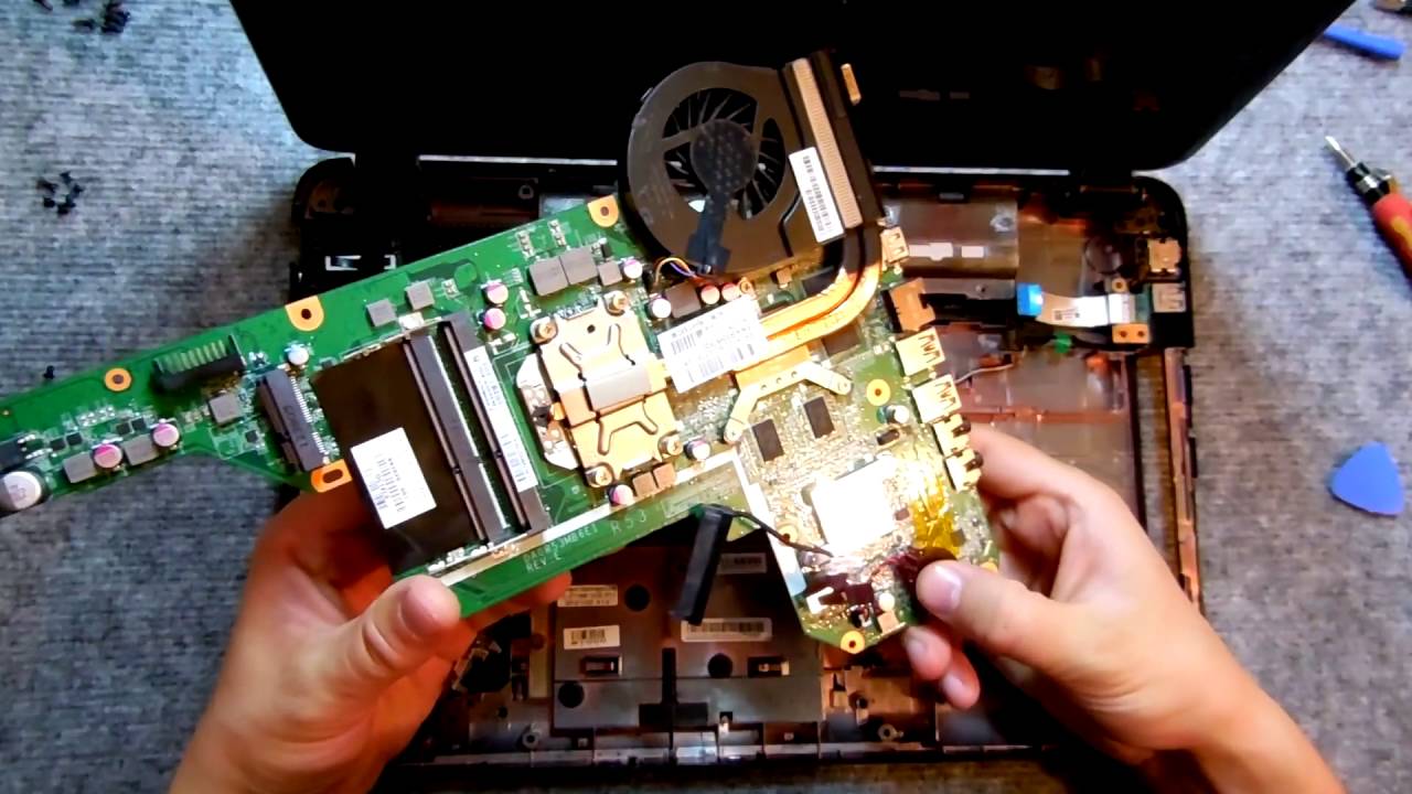 Замена процессора в ноутбуке HP G6, с AMD A6 на A10