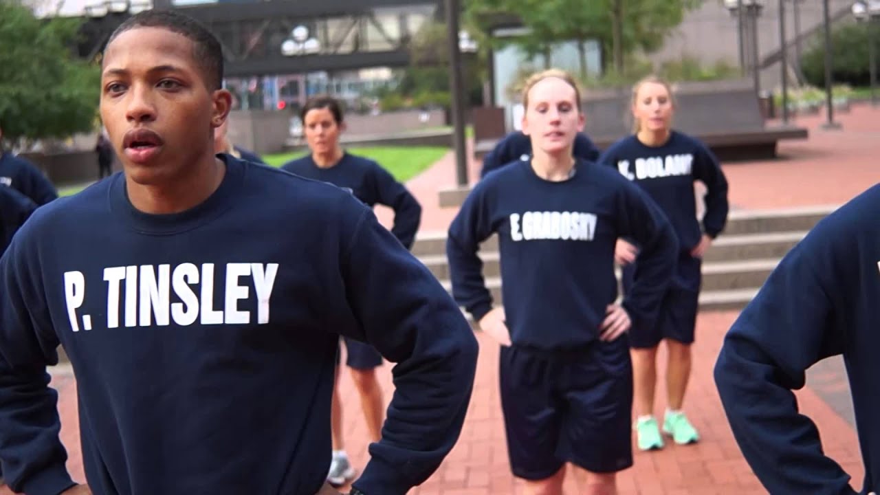 MPD Academy Takes Physical Training to the Streets