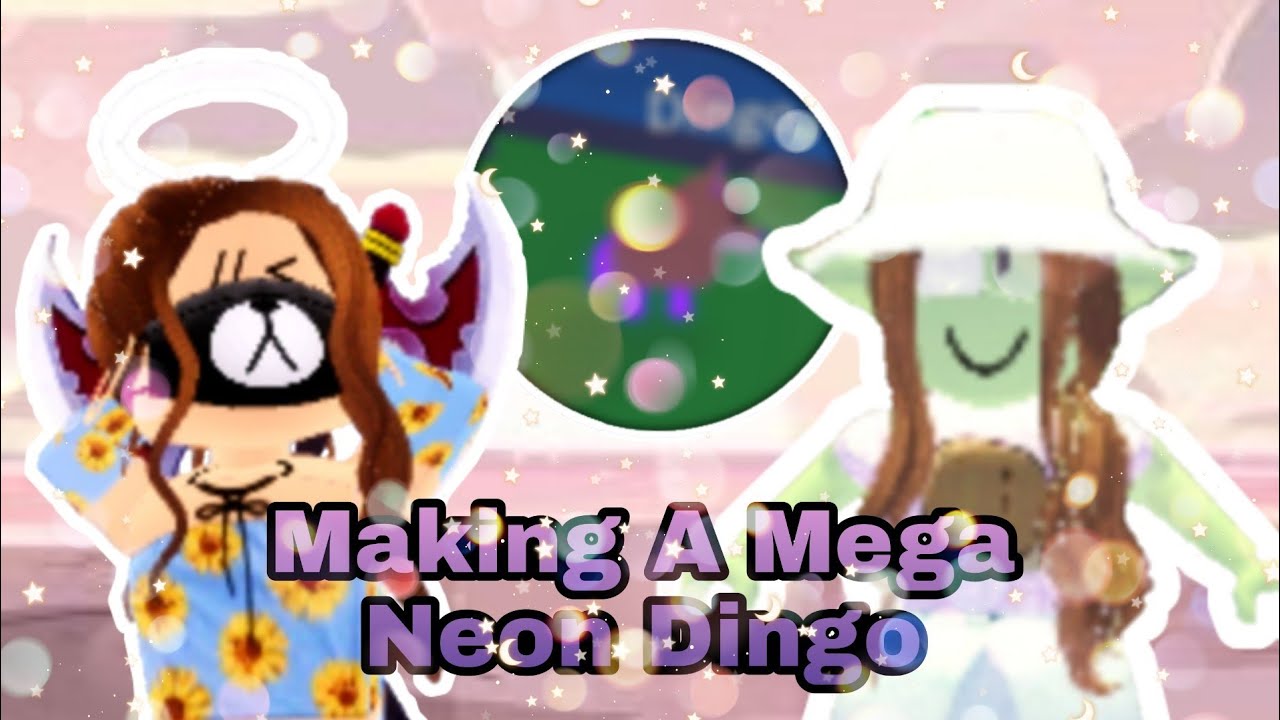 《Making A Mega Neon Dingo | Adopt Me》