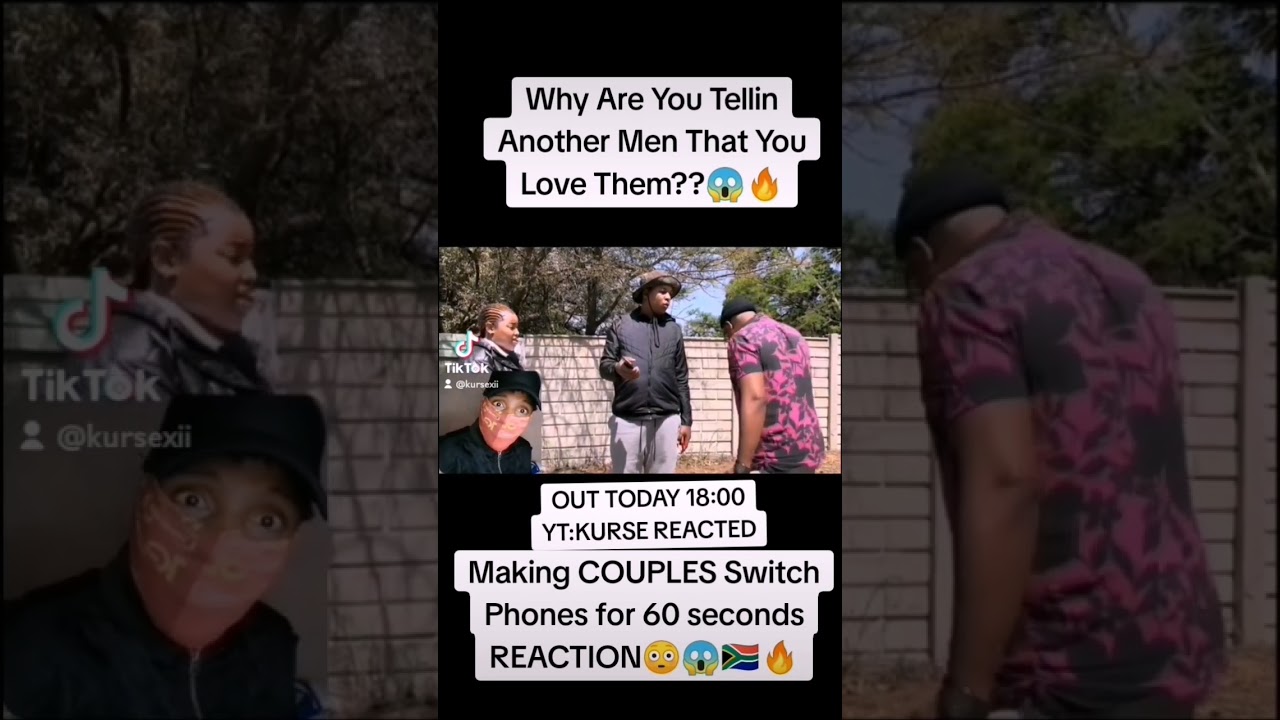 Making COUPLES Switch Phones for 60 seconds REACTION#josephdary #josephdary #funny #loyalitytest