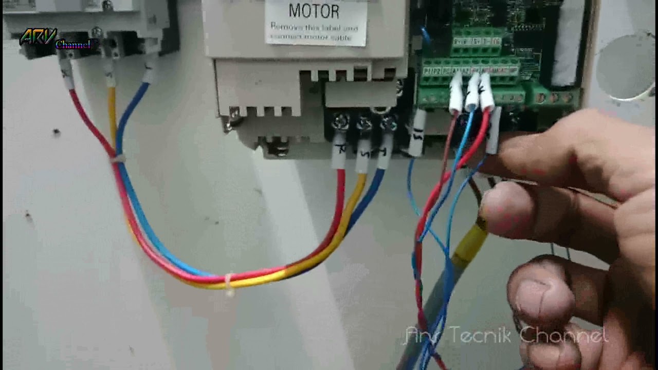 Cara memasang Yaskawa Inverter ( how to install Inverter Yaskawa )