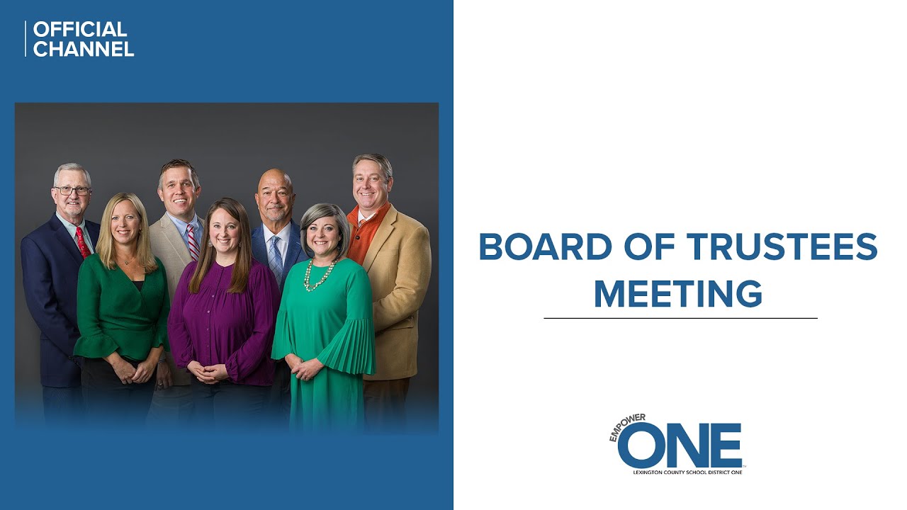 August 2, 2022 — Board of Trustees Meeting