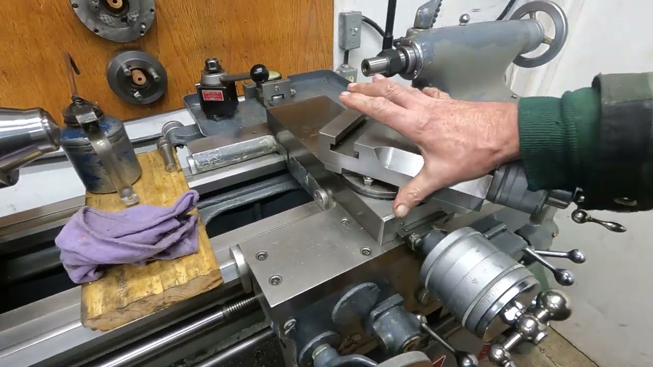 Monarch 10ee Lathe Professional Service for the Compound Rest