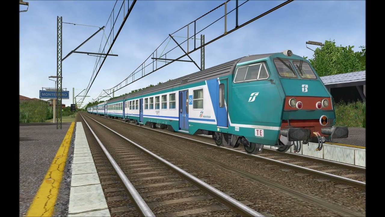 Open Rails - Stazione di Montenero - Petacciato