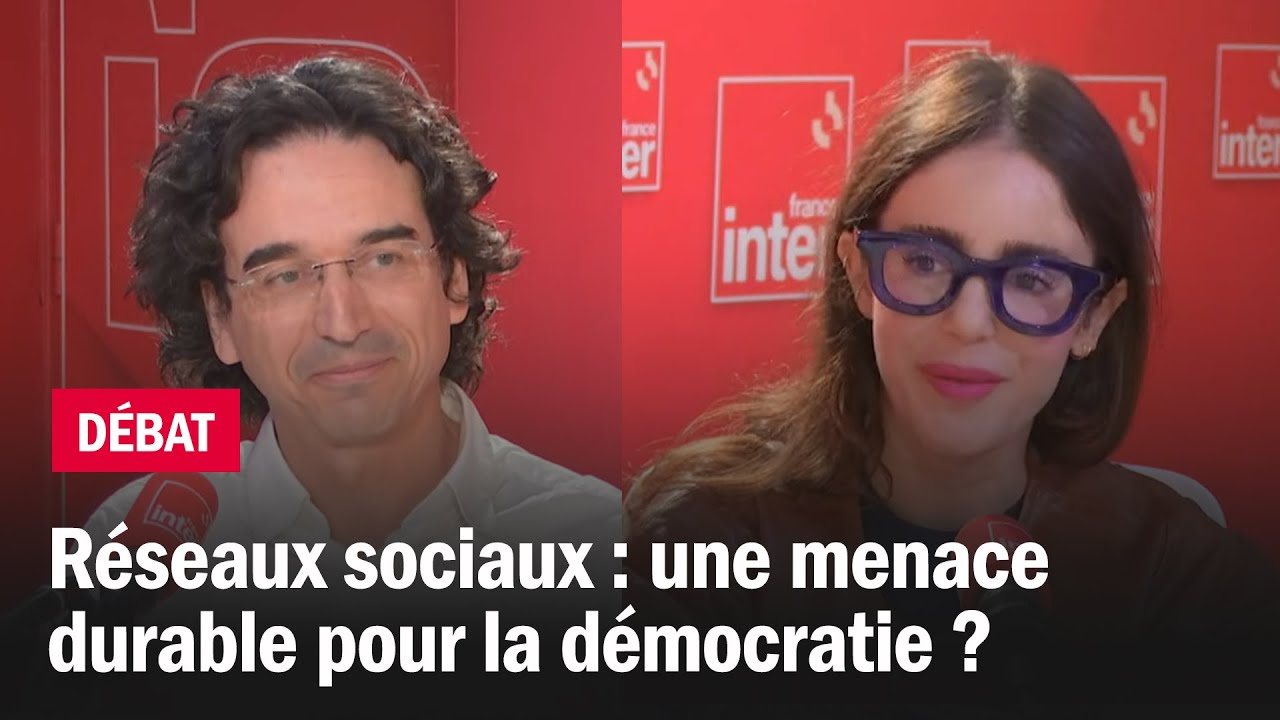 Réseaux sociaux : une menace durable pour la démocratie ? - Le débat du 7/10
