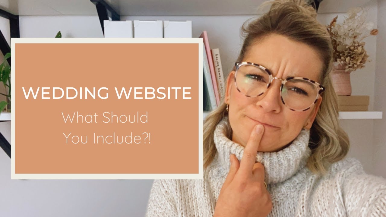 What to put on your wedding website
