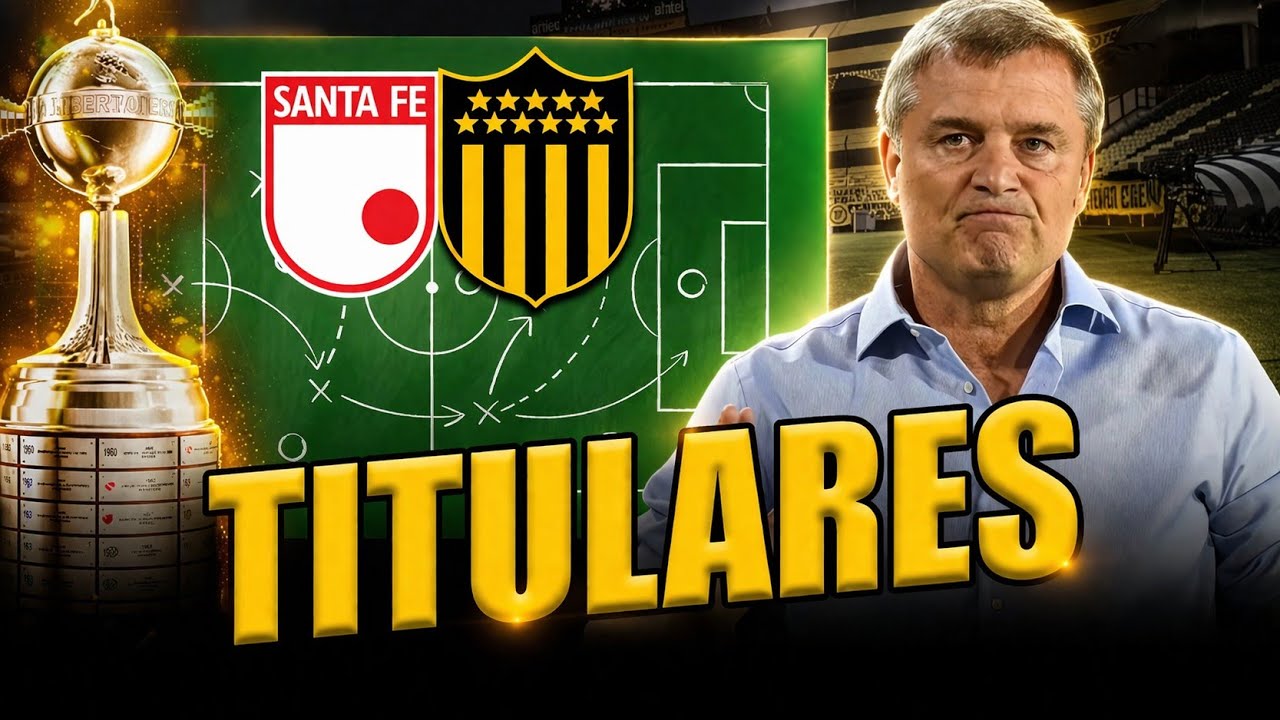 Asi Jugara Pe&ntilde;arol contra Independiente Santa Fe