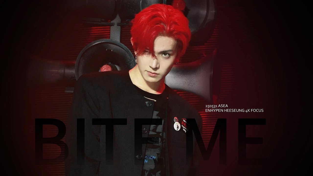 [4K FOCUS] 엔하이픈 희승 'BITE ME' 직캠 | 250531WEVERSE CON ENHYPEN HEESEUNG FANCAM