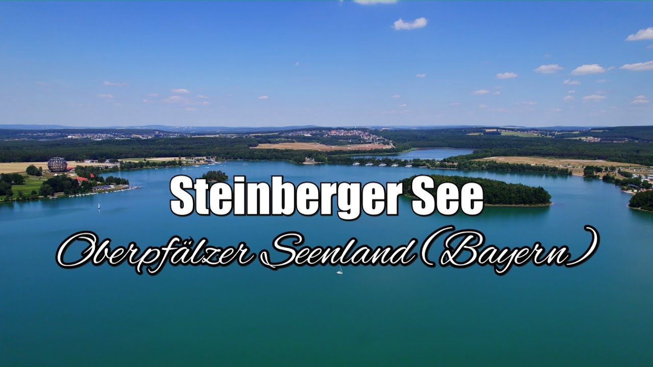🇩🇪🏄‍♀️🏊‍♂️  Steinberger See (Oberpfälzer Seenland in Bayern) 4K🎥
