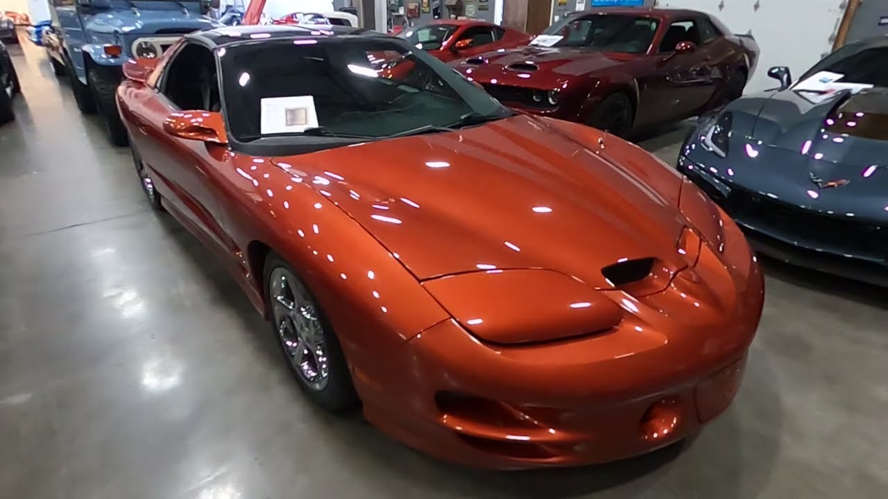 2002 Pontiac SLP Firehawk &ndash; Sunset Orange Metallic