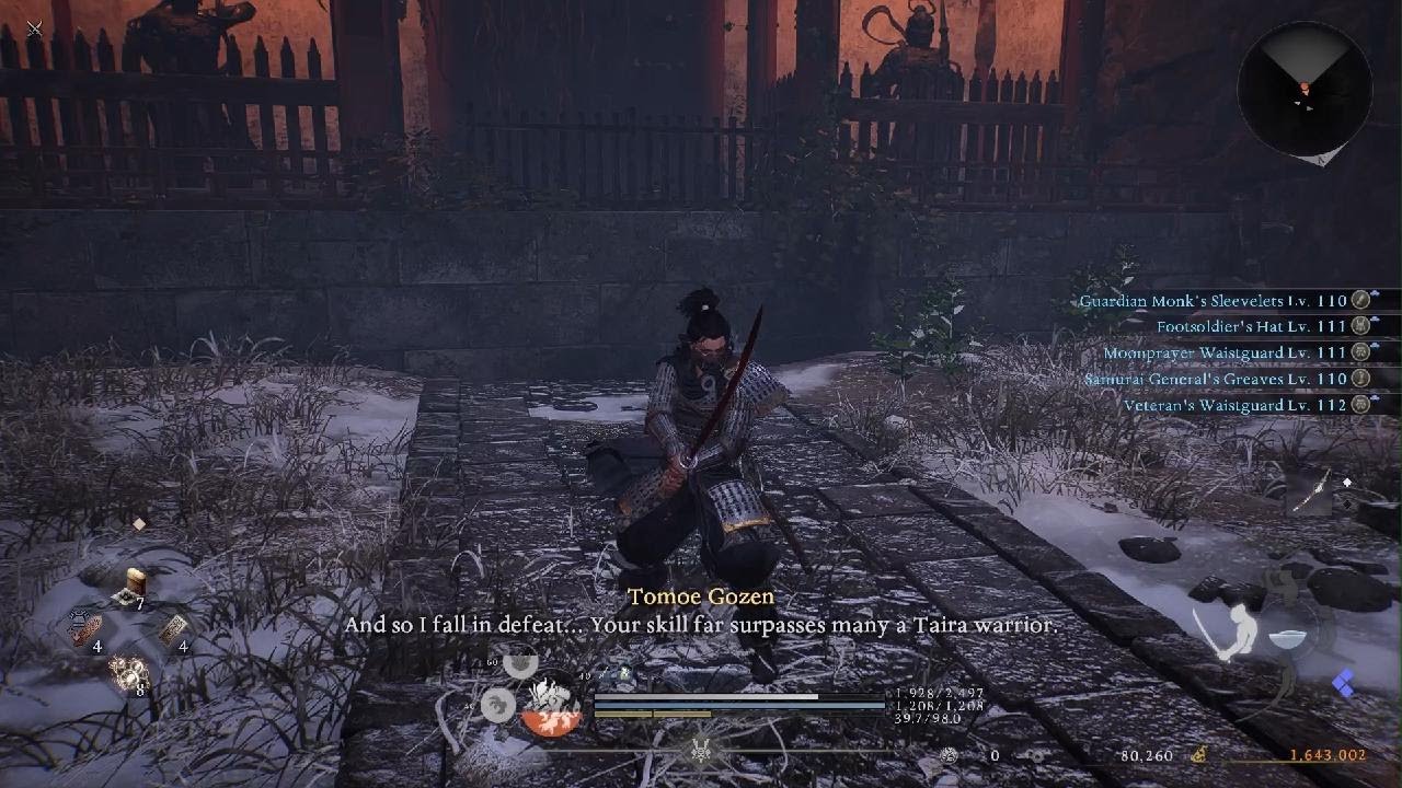 Nioh 3 Beneath a pure white flag