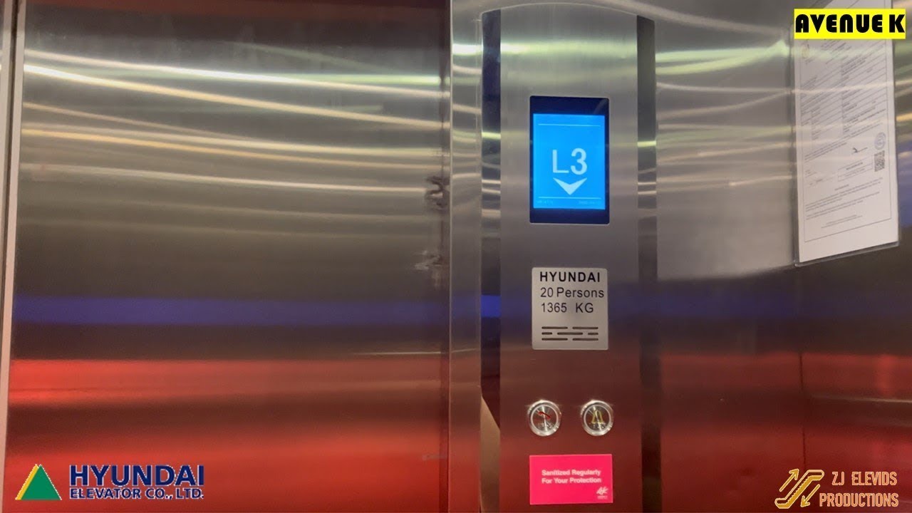 Another 3 Modernized Hyundai Elevators at Avenue K, Kuala Lumpur, Malaysia. (Lobby A)