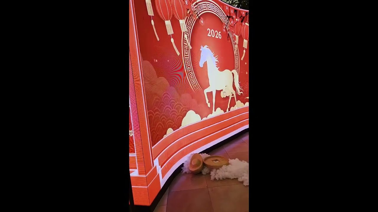 The Year of the Horse Display at South Coast Plaza!