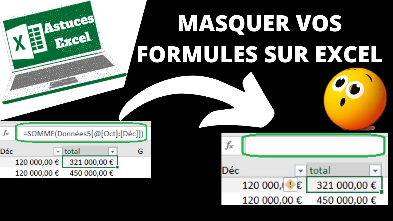 Comment masquer et protéger vos formules sur Excel en moins d'une minute