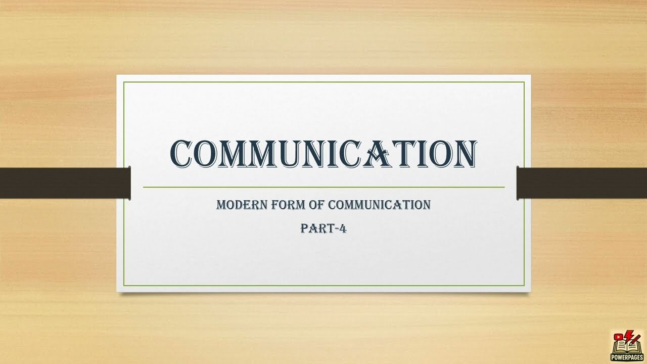 Modern Forms Of Communication| Types of Modern Communication| Business Communication|Semester1 |CCSU