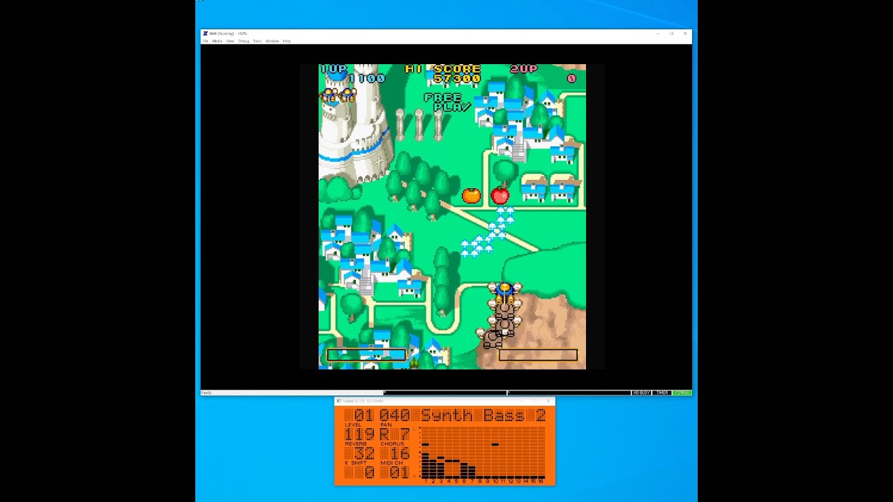 [X68000/MSX] SC-55, CM-32L MIDI Emulation Test / Nuked SC-55 / Munt