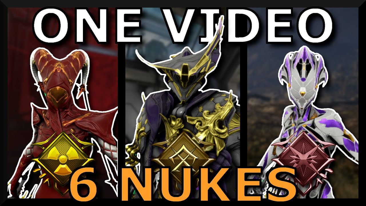 6 NUKES INSANOS EM UM VÍDEO | WARFRAME ISLEWEAVER