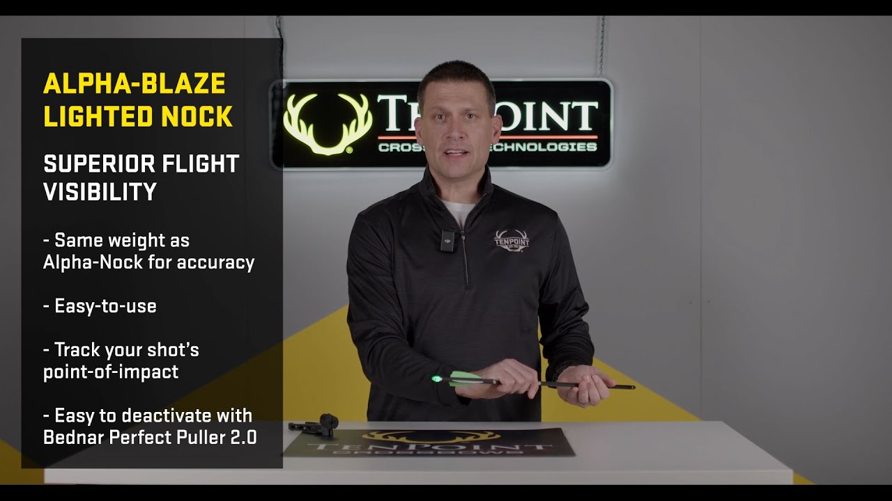 New Crossbow Buyer Considerations: Alpha-Blaze Lighted Nock
