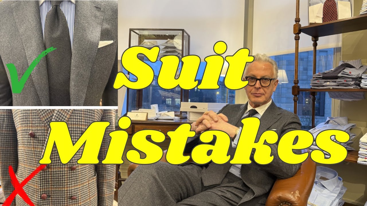 10 Suit mistakes Everyman should know 