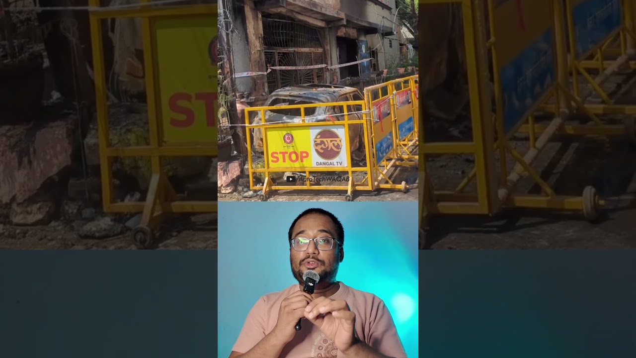 EV car Blast aur Ghar ka Electronic Lock failure ne poore ghar ko raakh kar dia #shorts