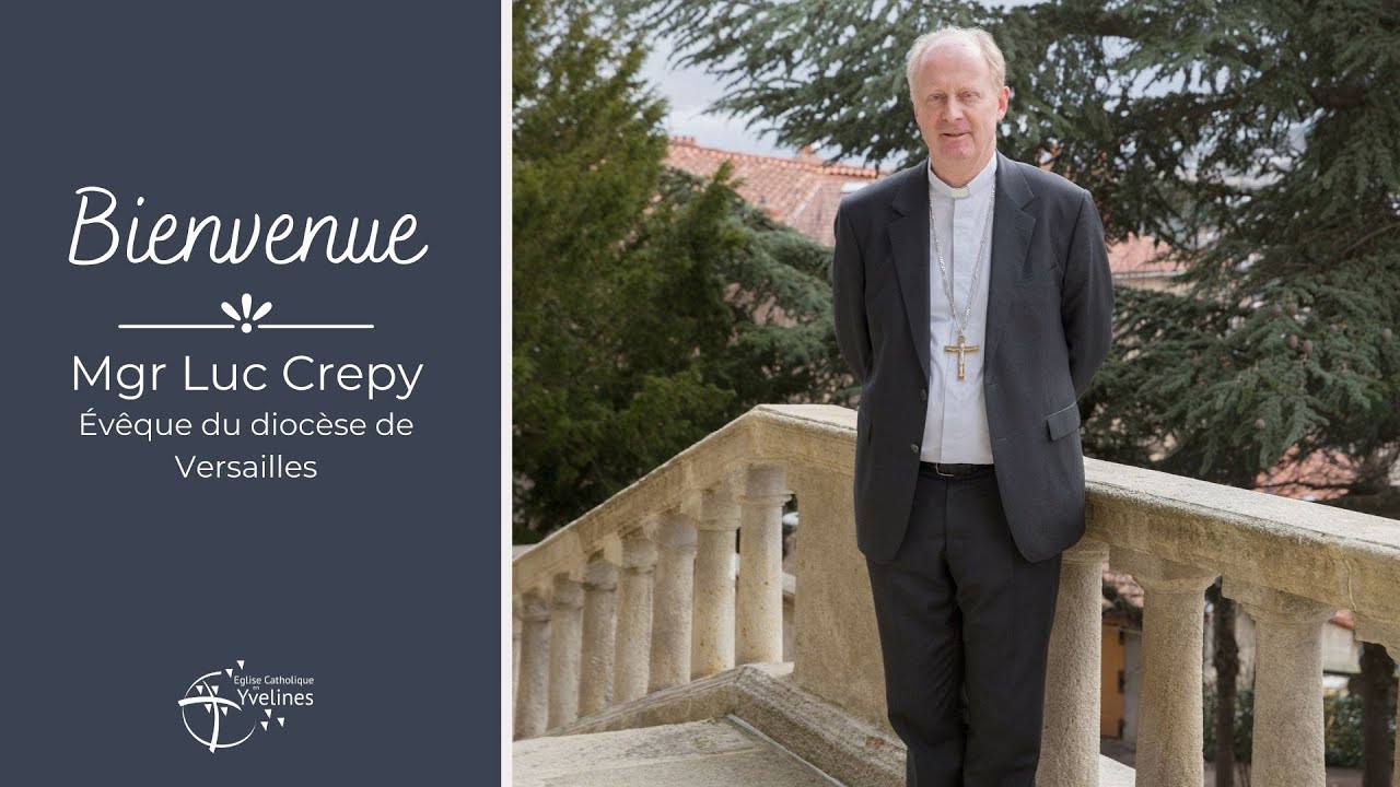 Mgr Luc Crepy, nommé évêque du diocèse de Versailles