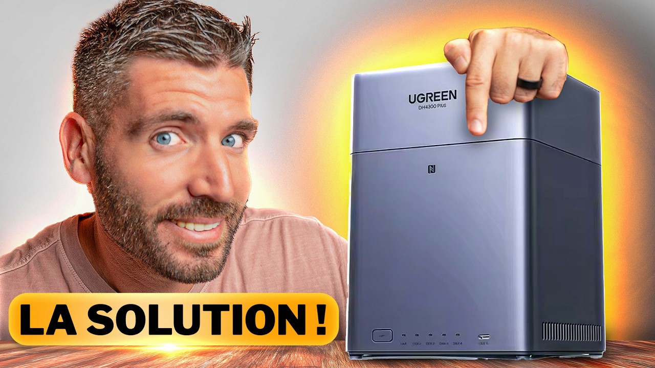 J’ai remplacé tous mes disques durs par ce UGREEN NAS DH4300 Plus !