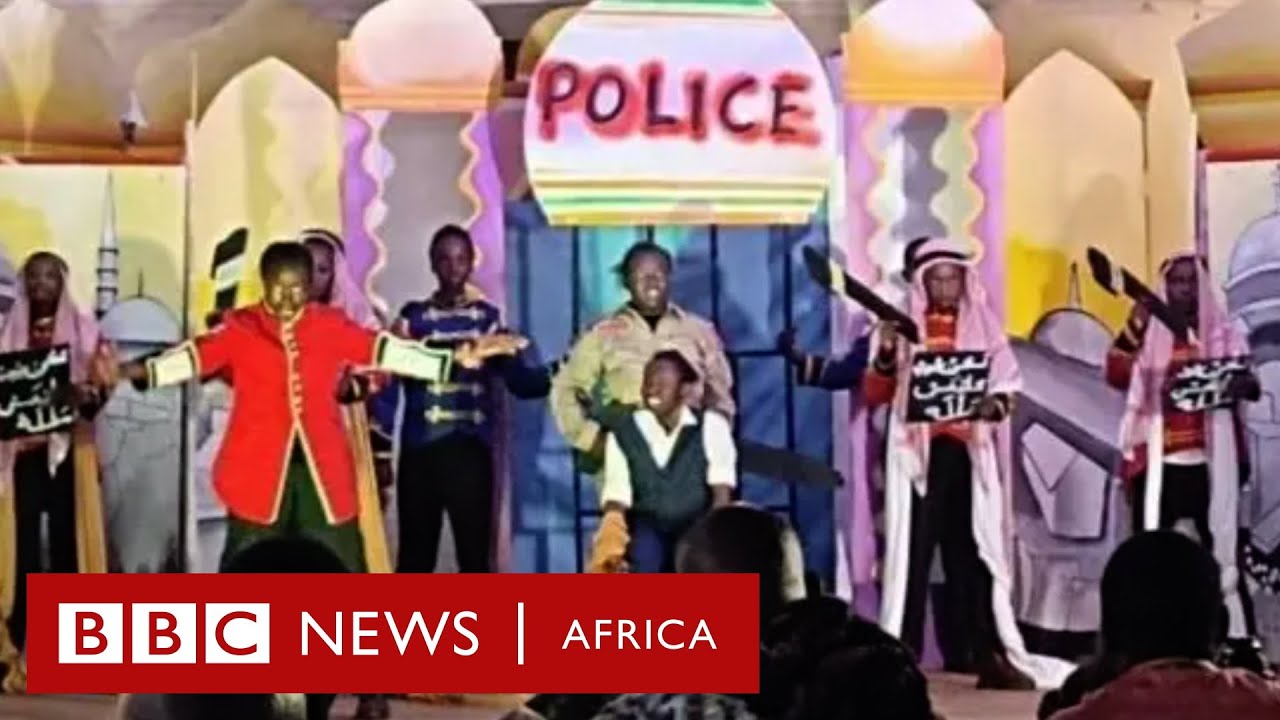 Echoes of War: Kenya's high school play controversy - BBC Africa