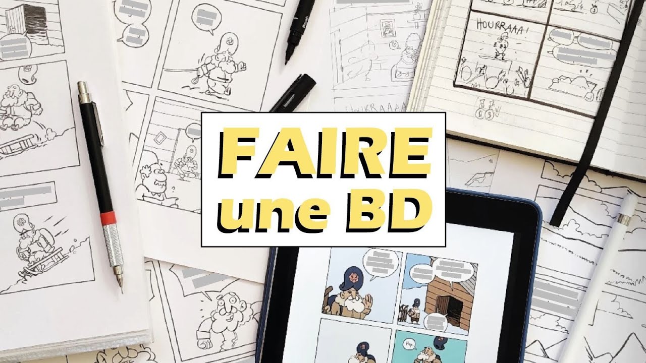 Je fais une bande dessinée (Partie 1)