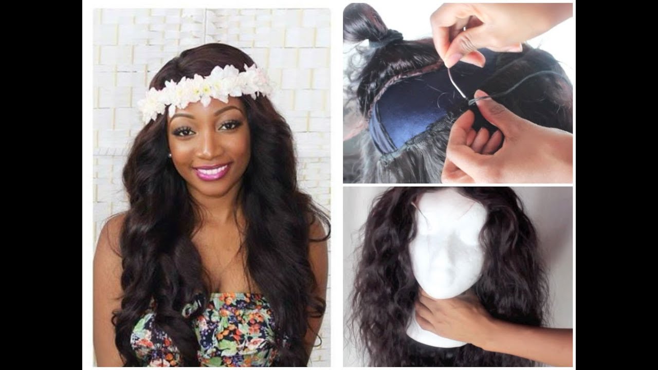DIY- U Part Wig + Closure Tutorial - Side Part