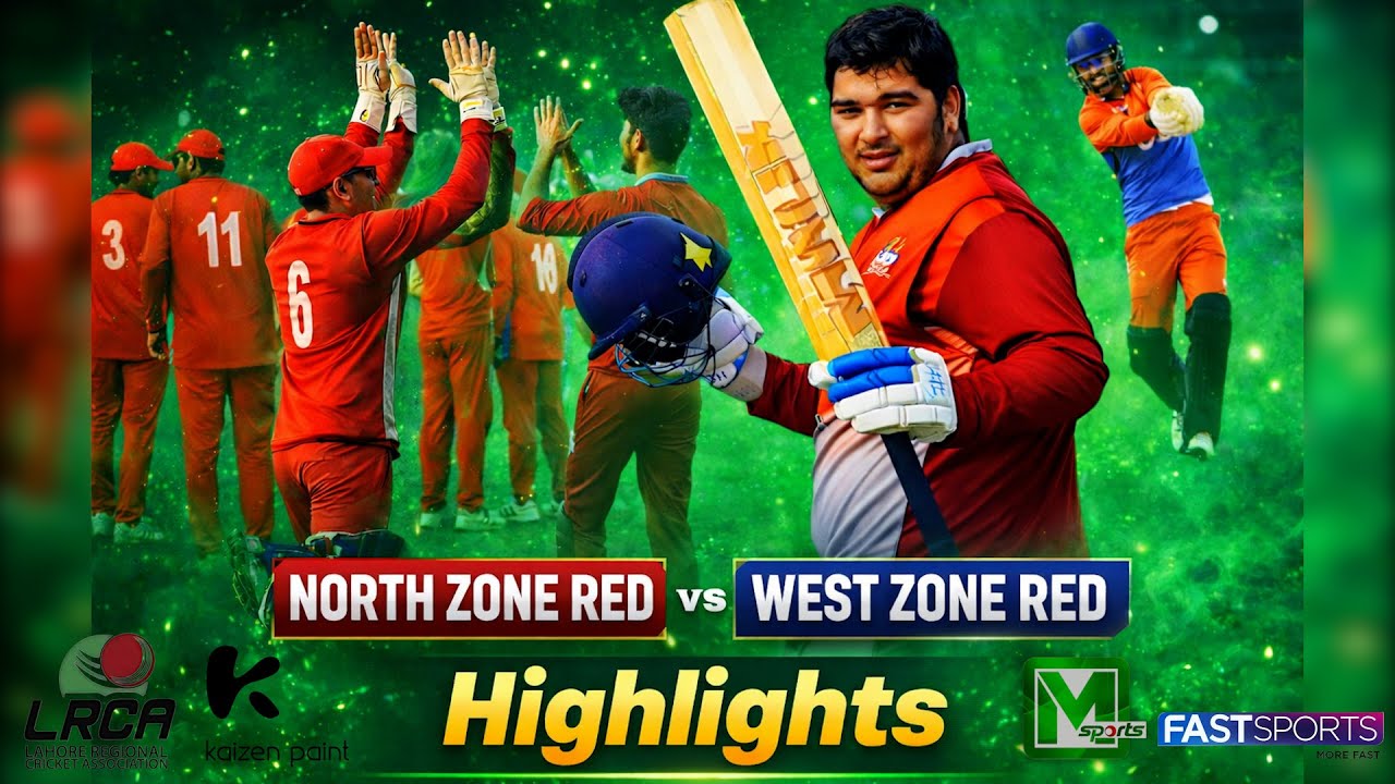 North Zone Red vs West Zone Red Match Highlights 2026 | NZW vs EZB Highlights 