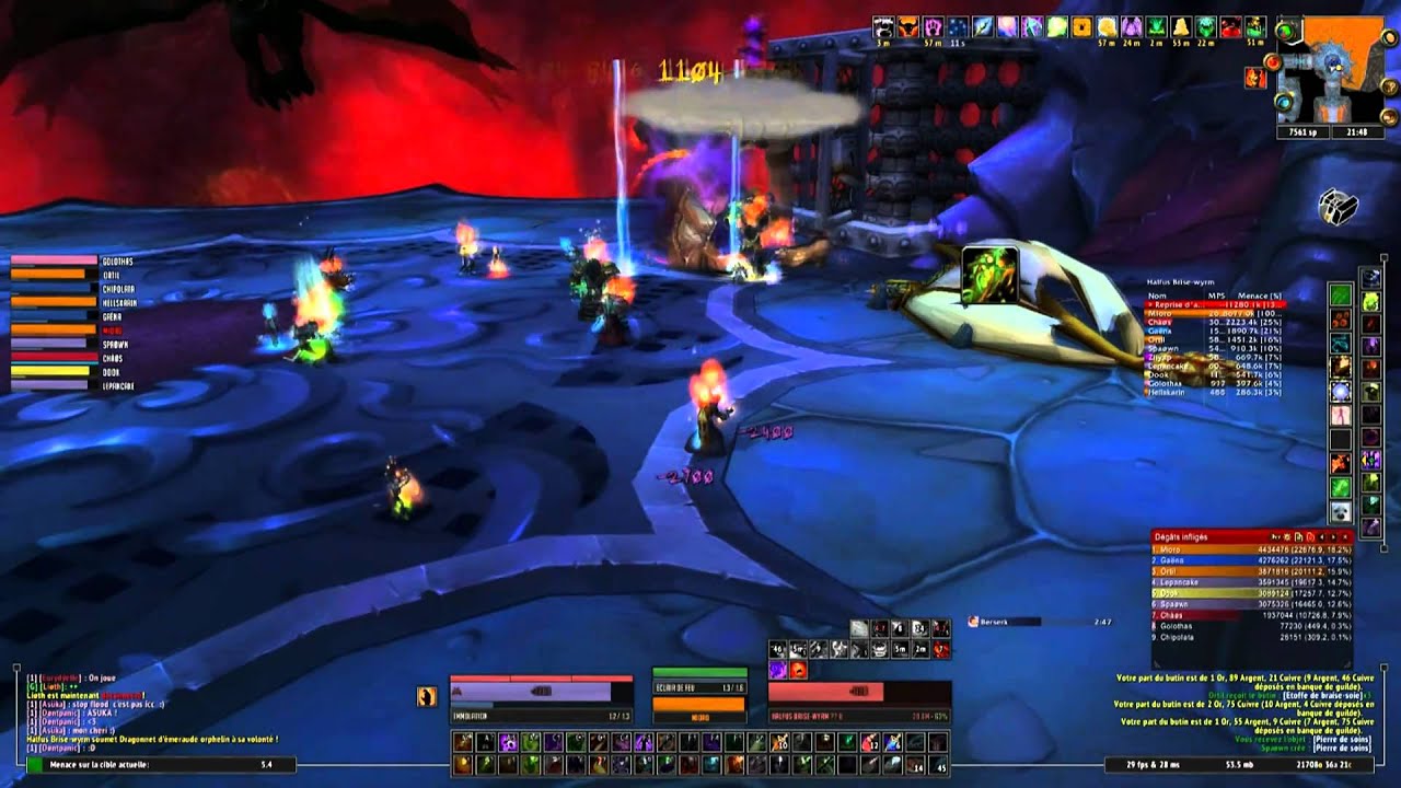 Halfus Brise-wyrm NM 10 - Euphoria Hyjal - 1080p