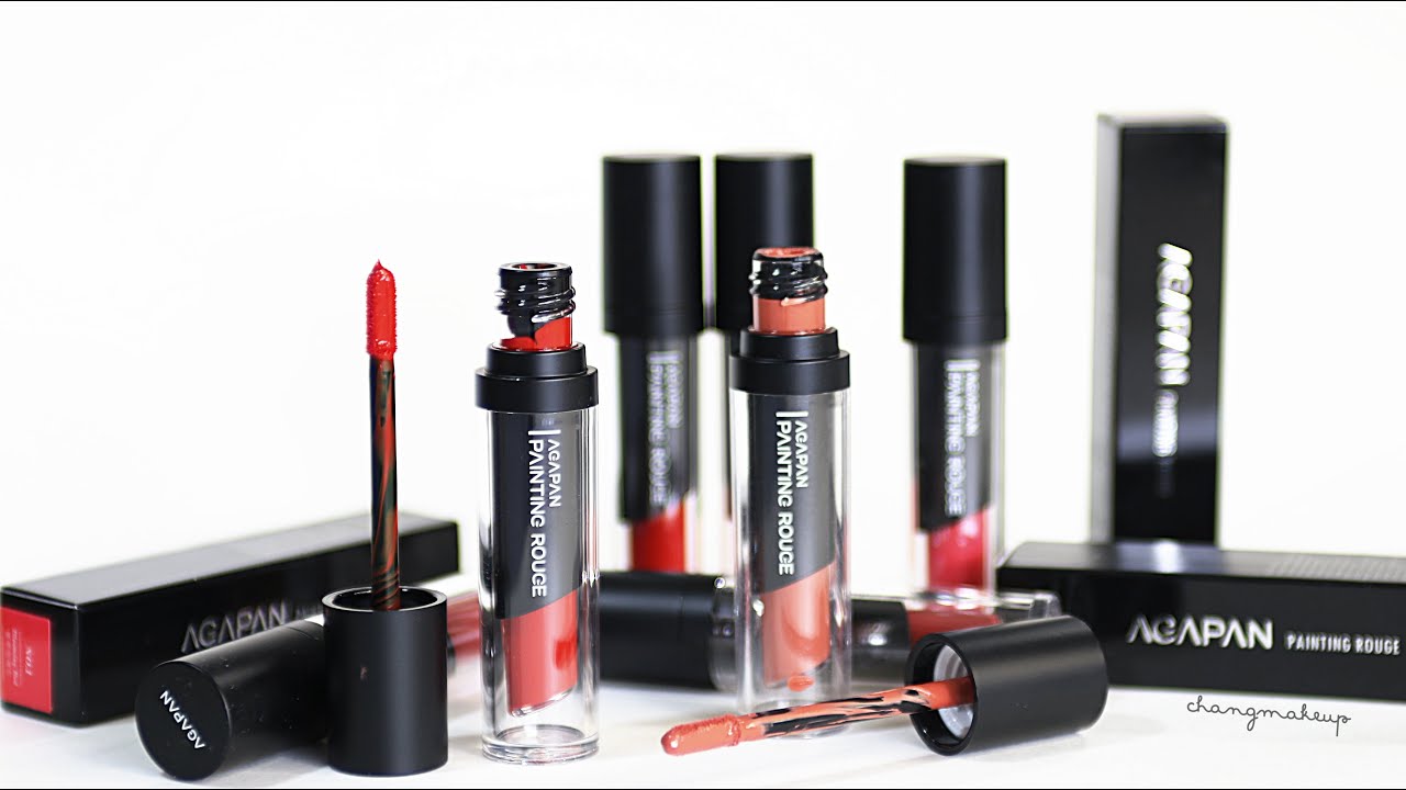 [SWATCH + REVIEW] AGAPAN PAINTING ROUGE