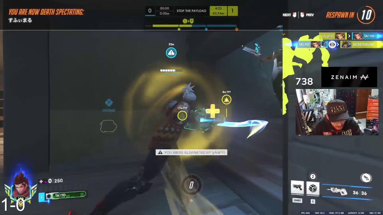 [OW] スーパー病み上がり。ちょっとだけ