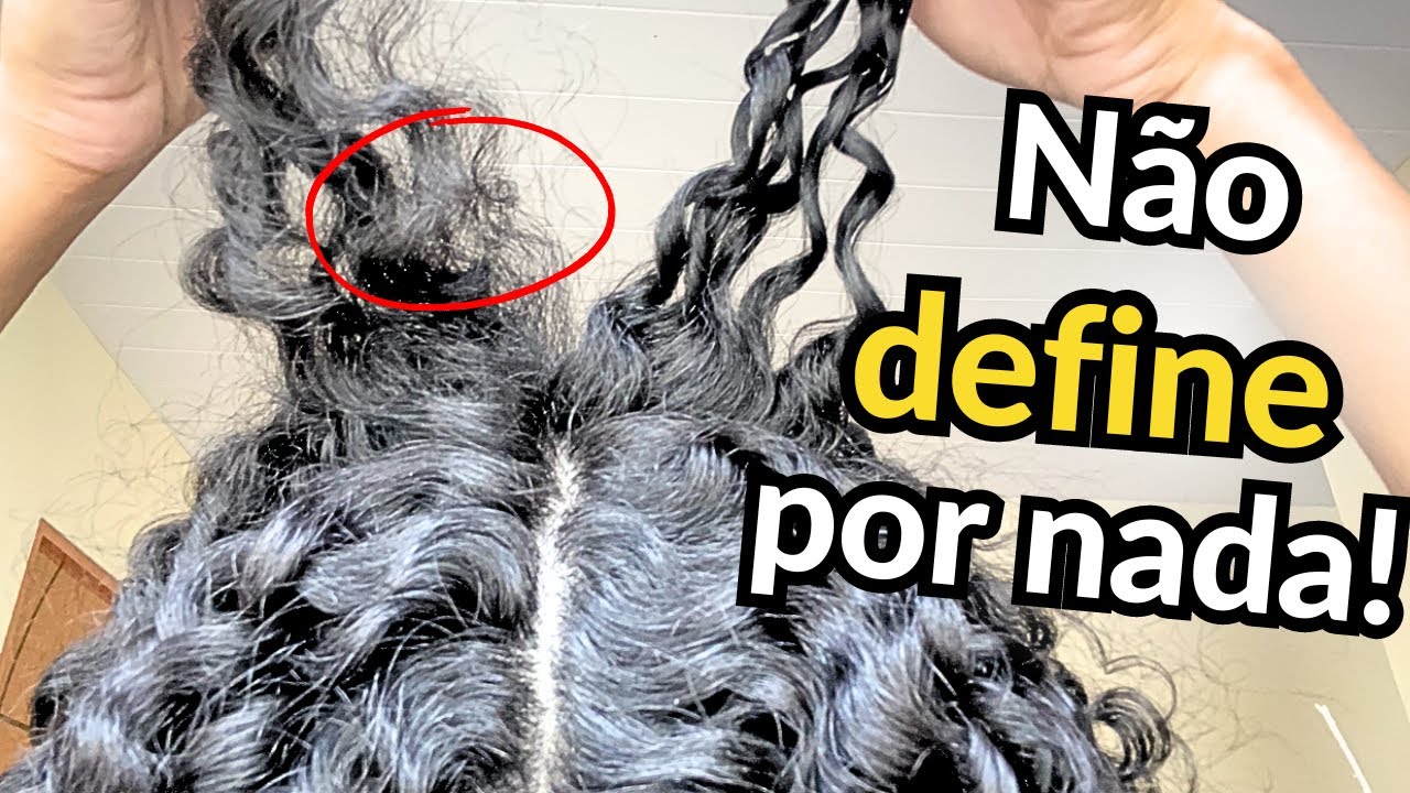 Mecha que NÃO DEFINE por nada no cabelo cacheado: 6 Causas e Como Resolver✨