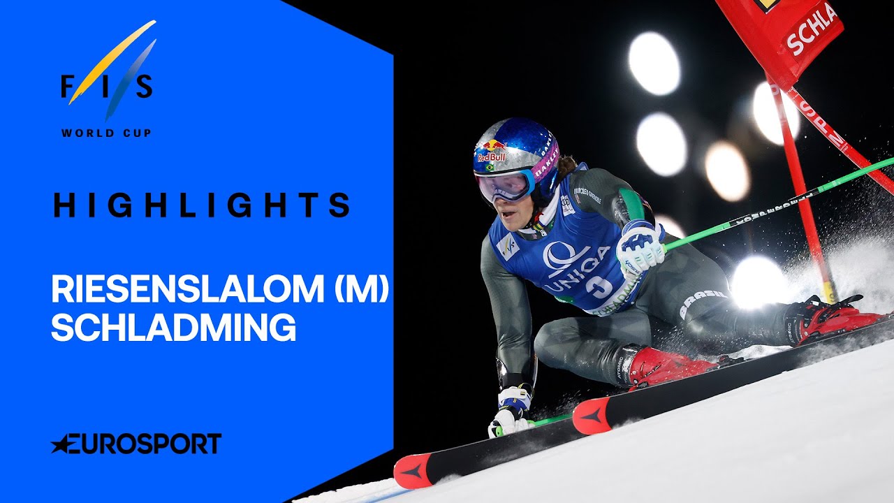 Eishölle beim Nacht-Riesenslalom in Schladming | Highlights deutsch | Ski-Weltcup 2025/26
