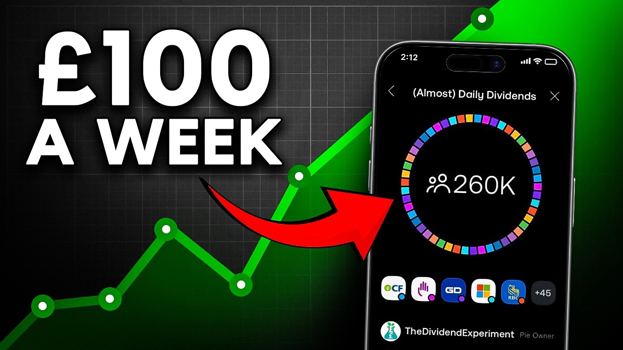 15 Weeks of &pound;100 Deposits into THIS Popular Dividend Portfolio on Trading 212