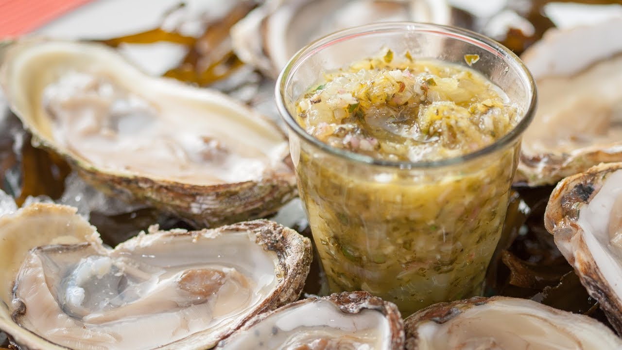 Ginger Lime Relish Sauce Recipe for Oysters