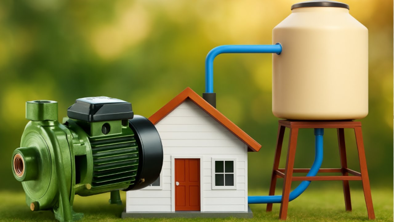 ✅Cómo funciona una BOMBA con TANQUE ELEVADO o TINACO y CONSEJOS de INSTALACIÓN
